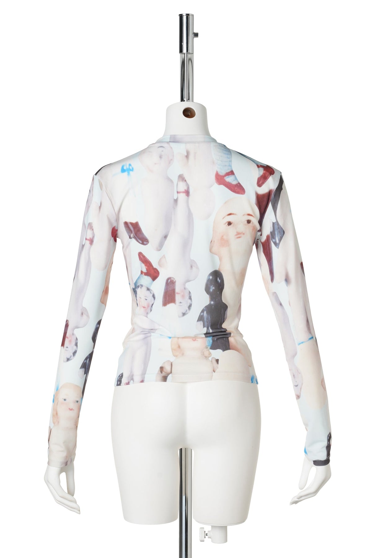 CERAMIC DOLL PRINT TOP / CERAMIC DOLL PRINT