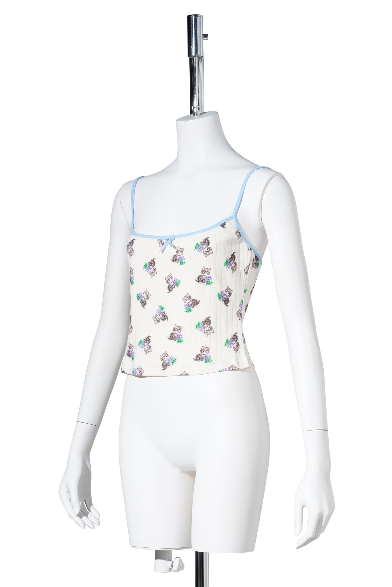 PURR KITTY PRINT CAMI / KITTY PRINT