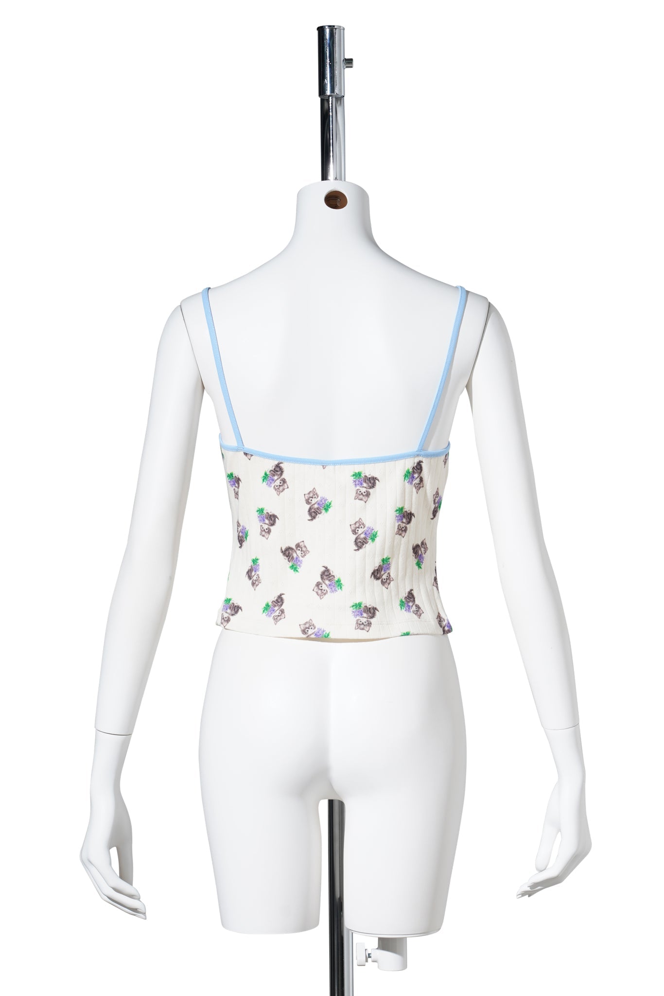 PURR KITTY PRINT CAMI / KITTY PRINT