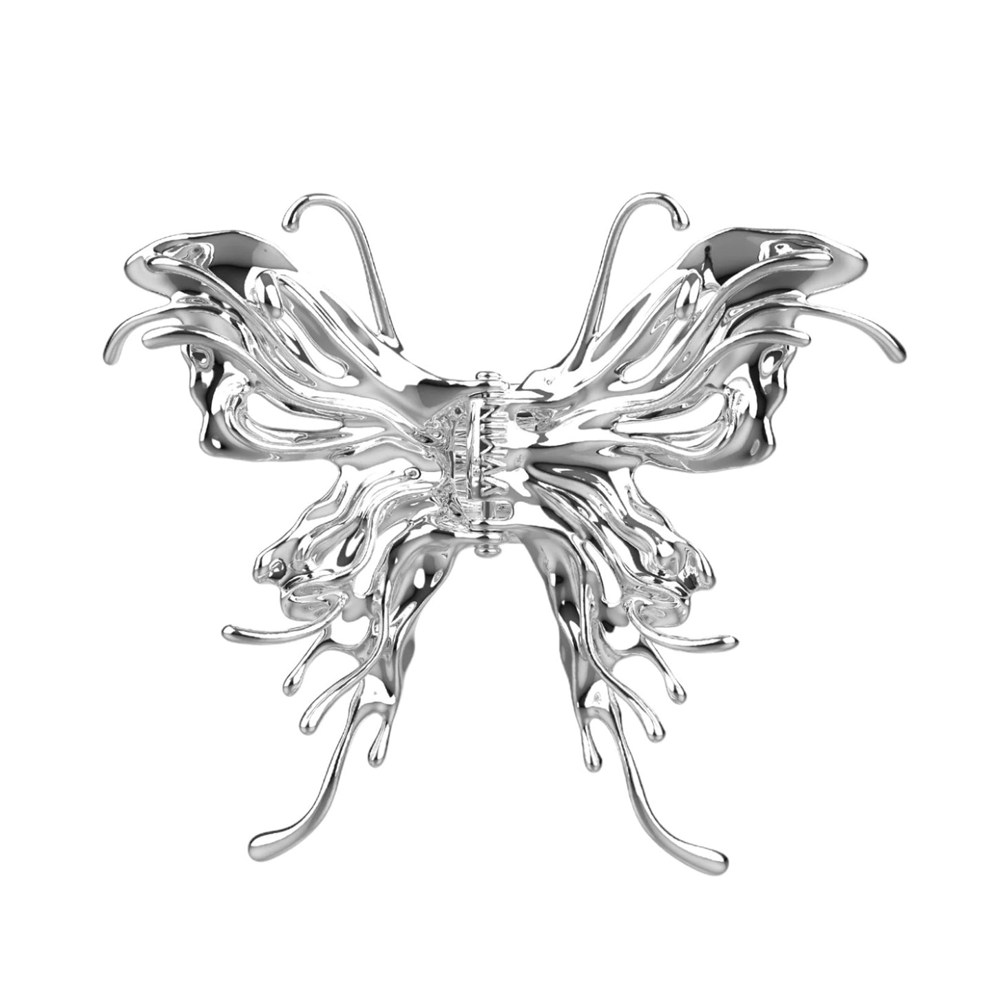 BUTTERFLY HAIR CLIP / SILVER