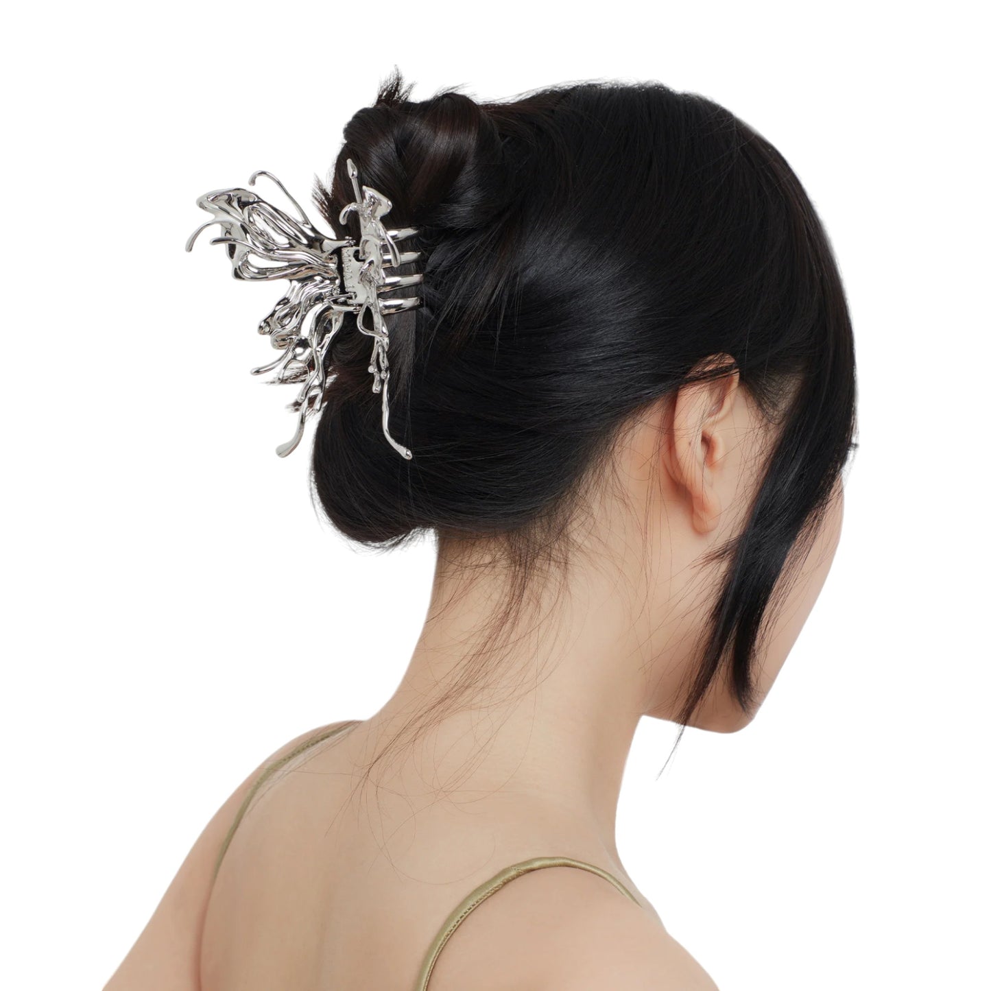 BUTTERFLY HAIR CLIP / SILVER