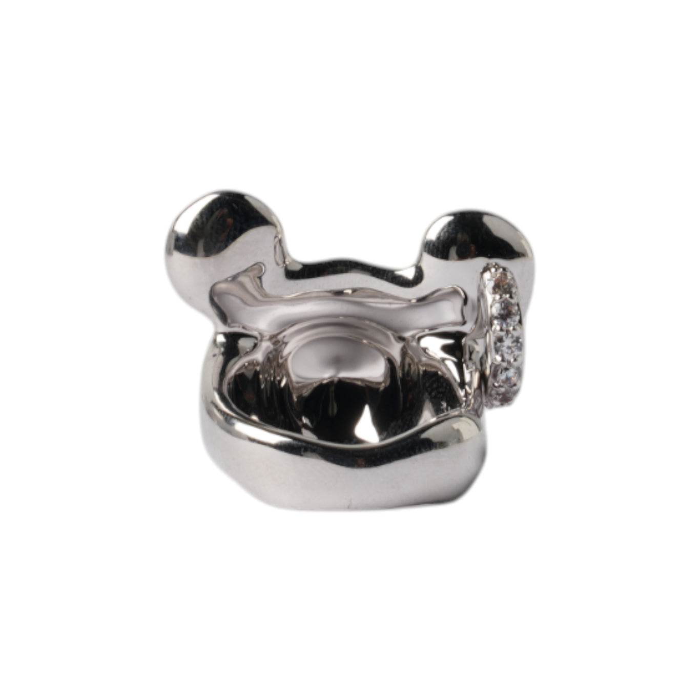 RESIN COATING UGLY BEAR RING / PURPLE