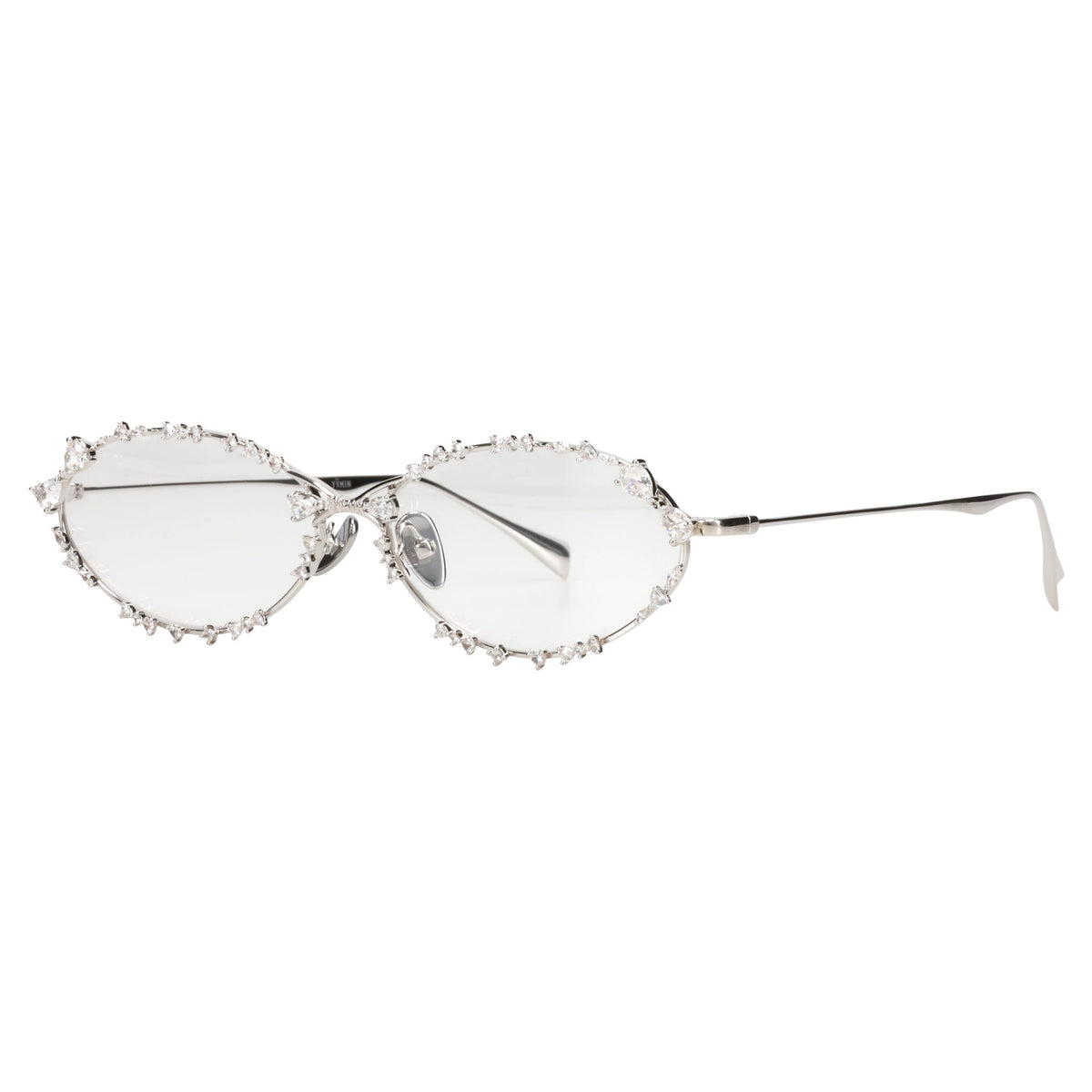 GEMSTONE PATCH UP GLASSES / SILVER