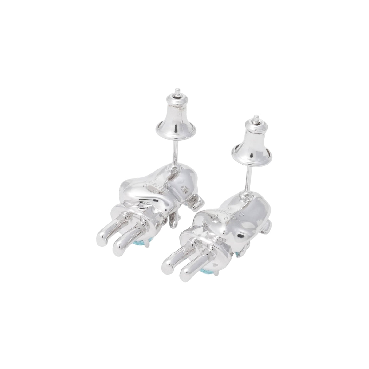 MINI GIRL EARRING / BLUE