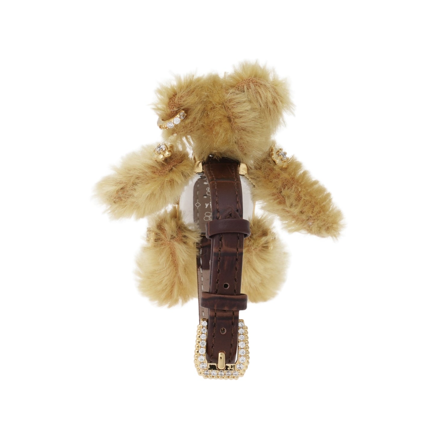 PLUSH BEAR WATCH / GOLD