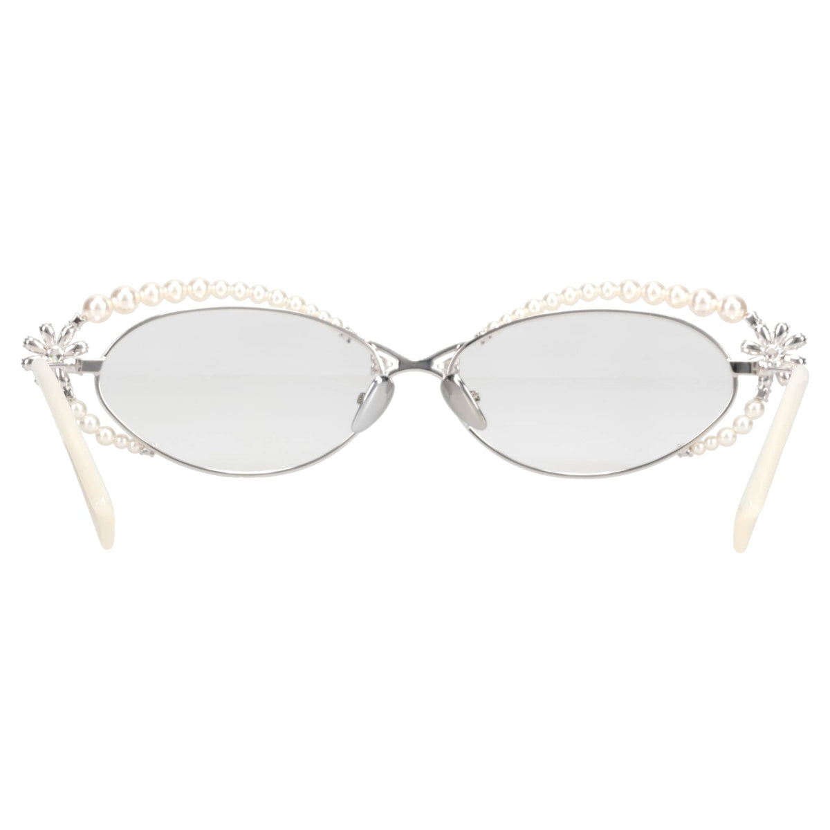 DAISY PEARL GLASSES / SILVER