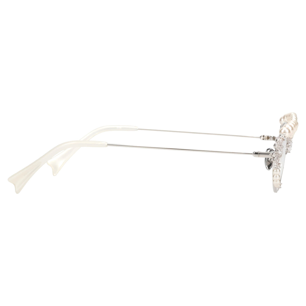 DAISY PEARL GLASSES / SILVER
