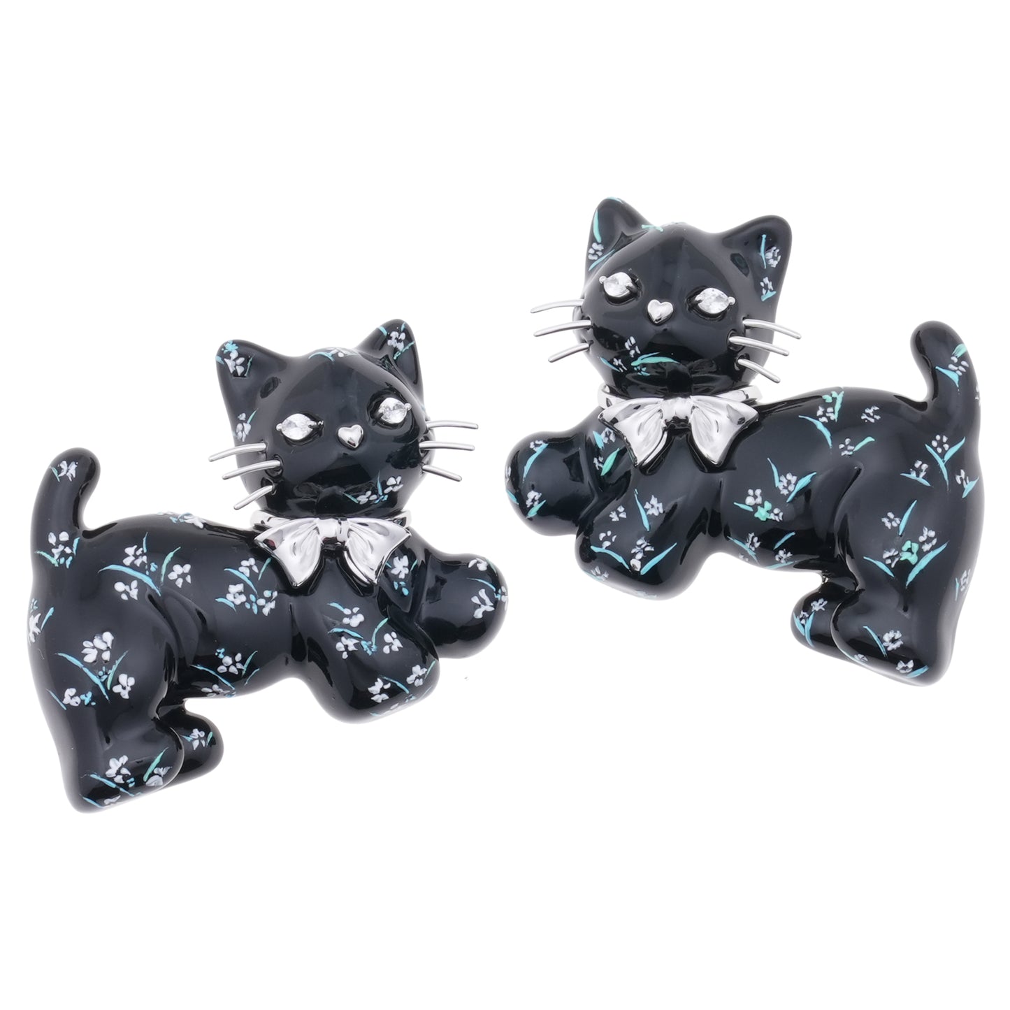 KITTEN HAIR CLIP / BLACK