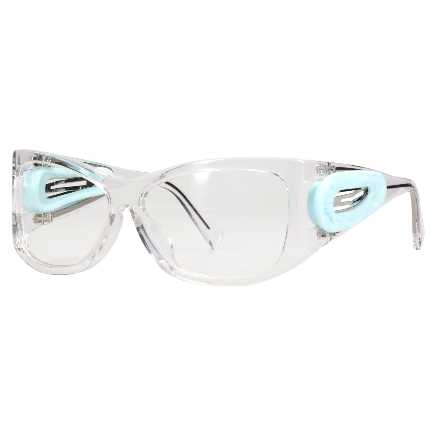 HAIR CLIP SUNGLASSES / BLUE