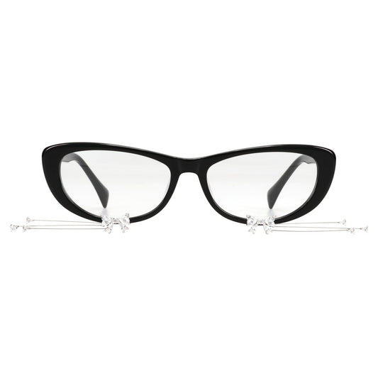 KITTEN WHISKER GLASSES / SILVER