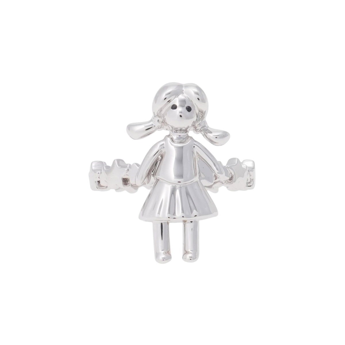 MINI GIRL RING / WHITE