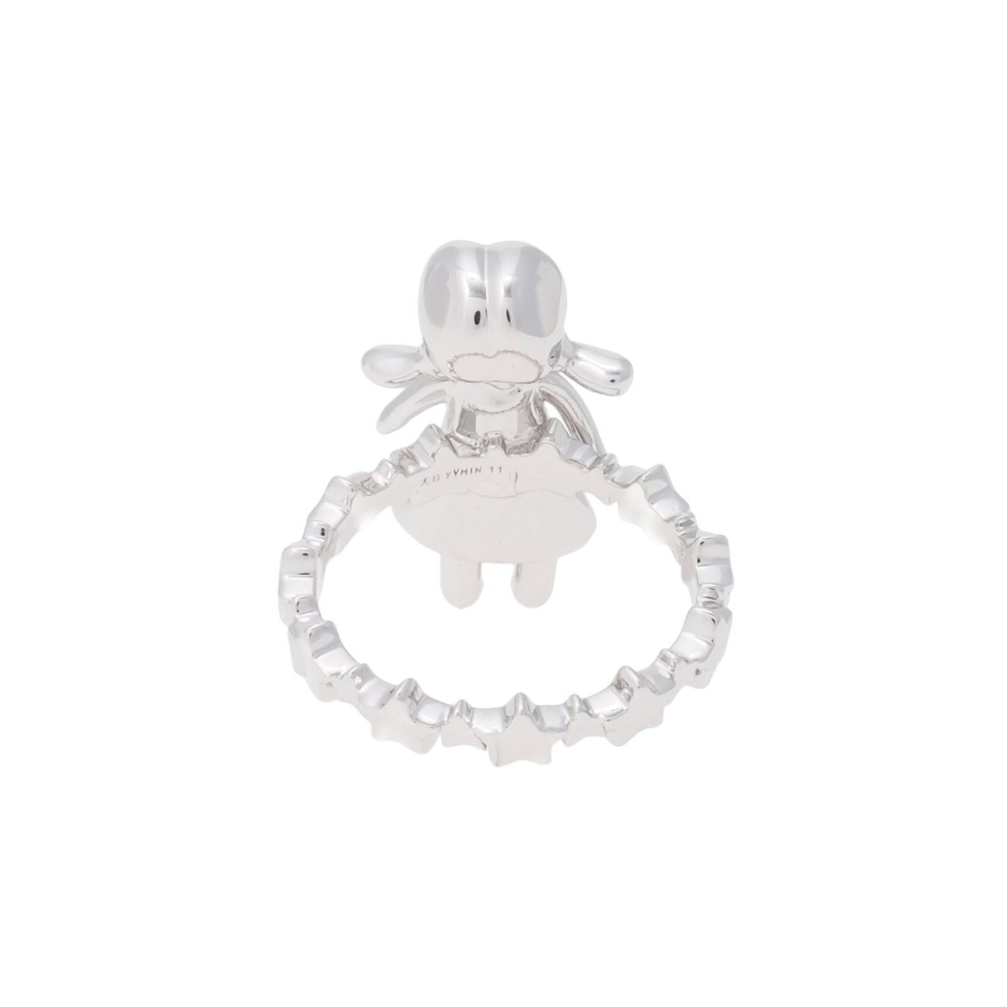 MINI GIRL RING / WHITE