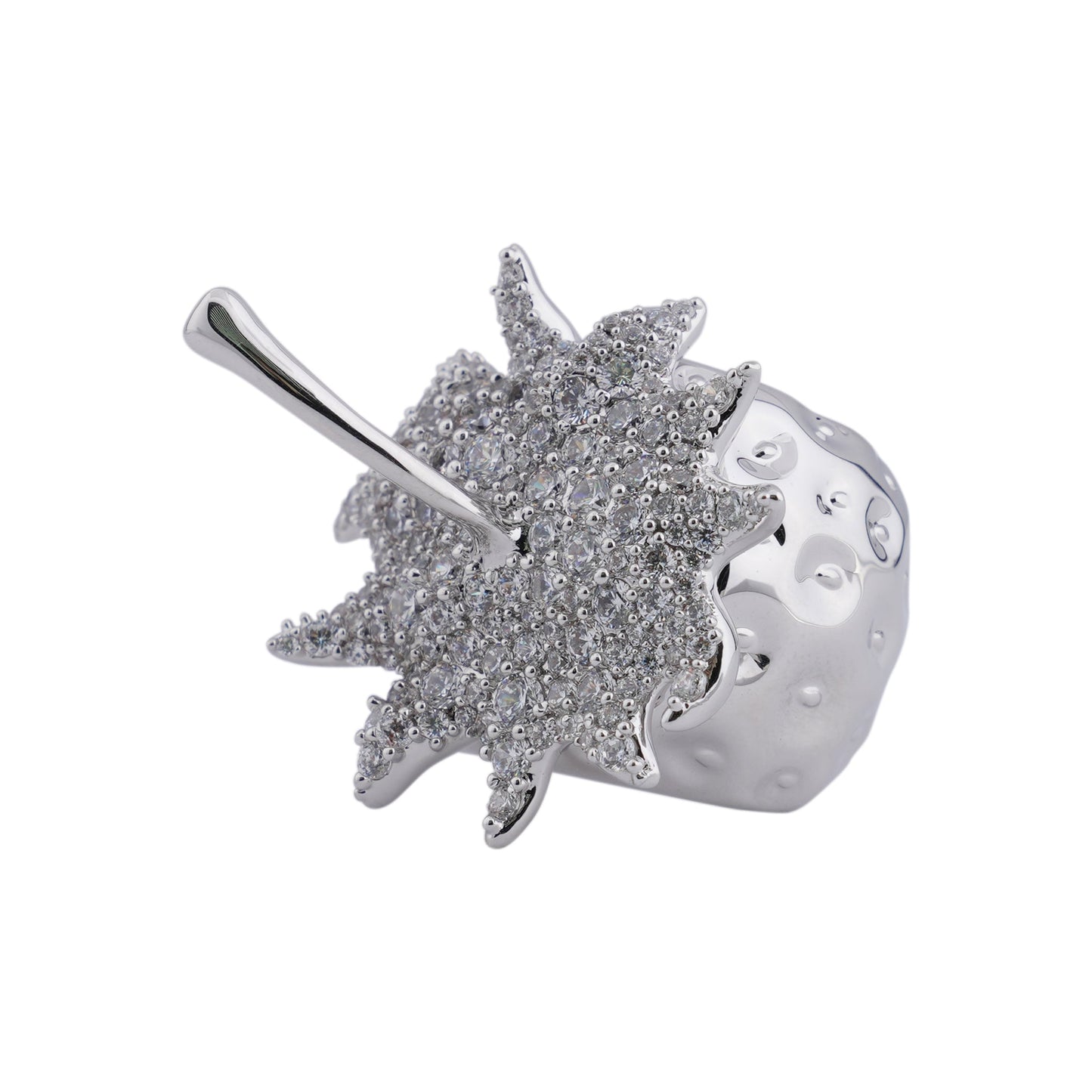 STRAWBERRY RING / SILVER