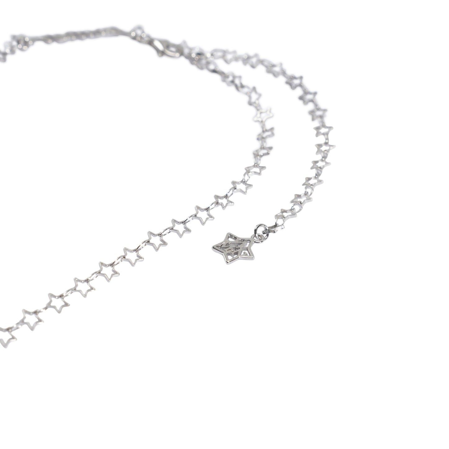 PONY STAR NECKLACE / WHITE