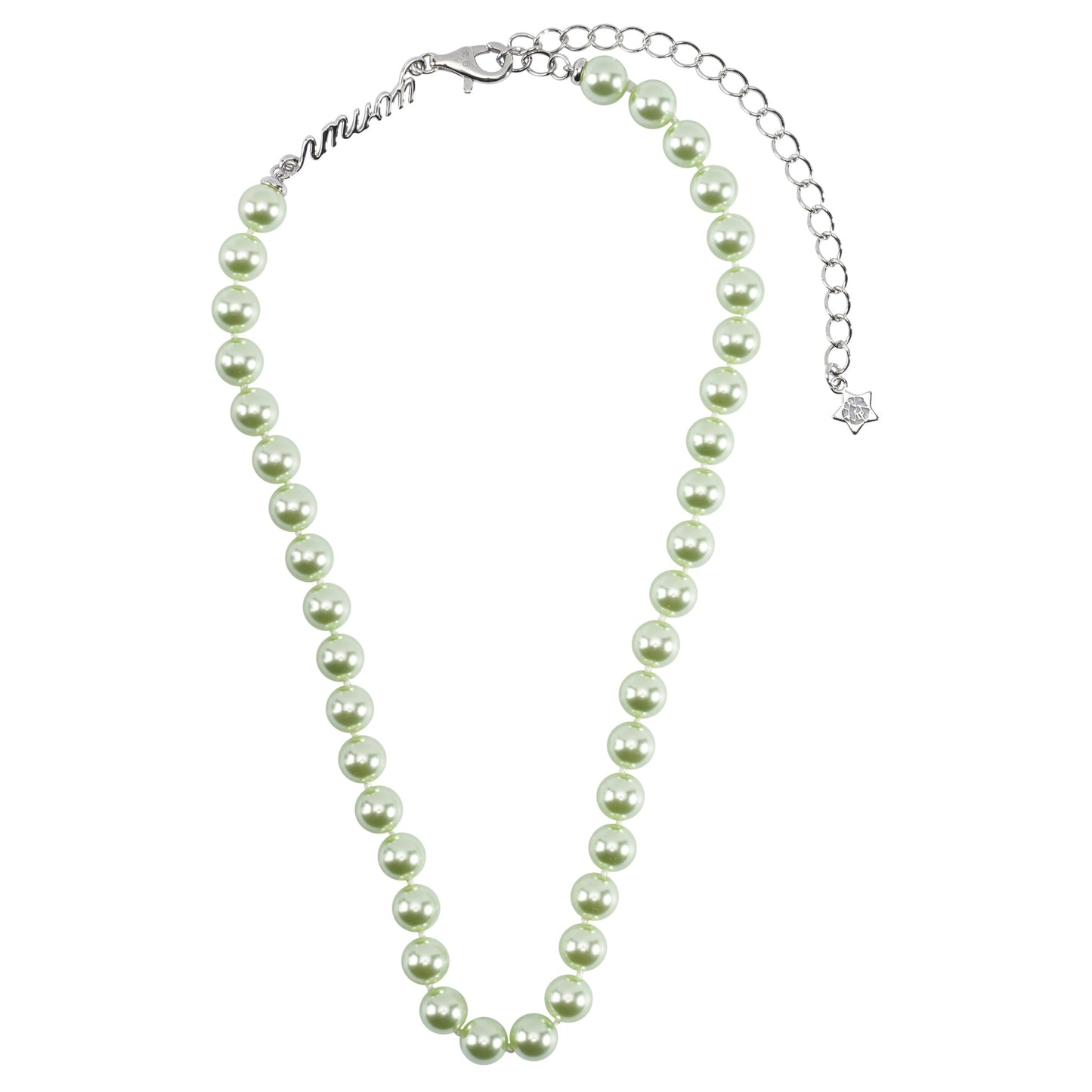 PAVE LONG-TAIL METEOR NECKLACE / YELLOW