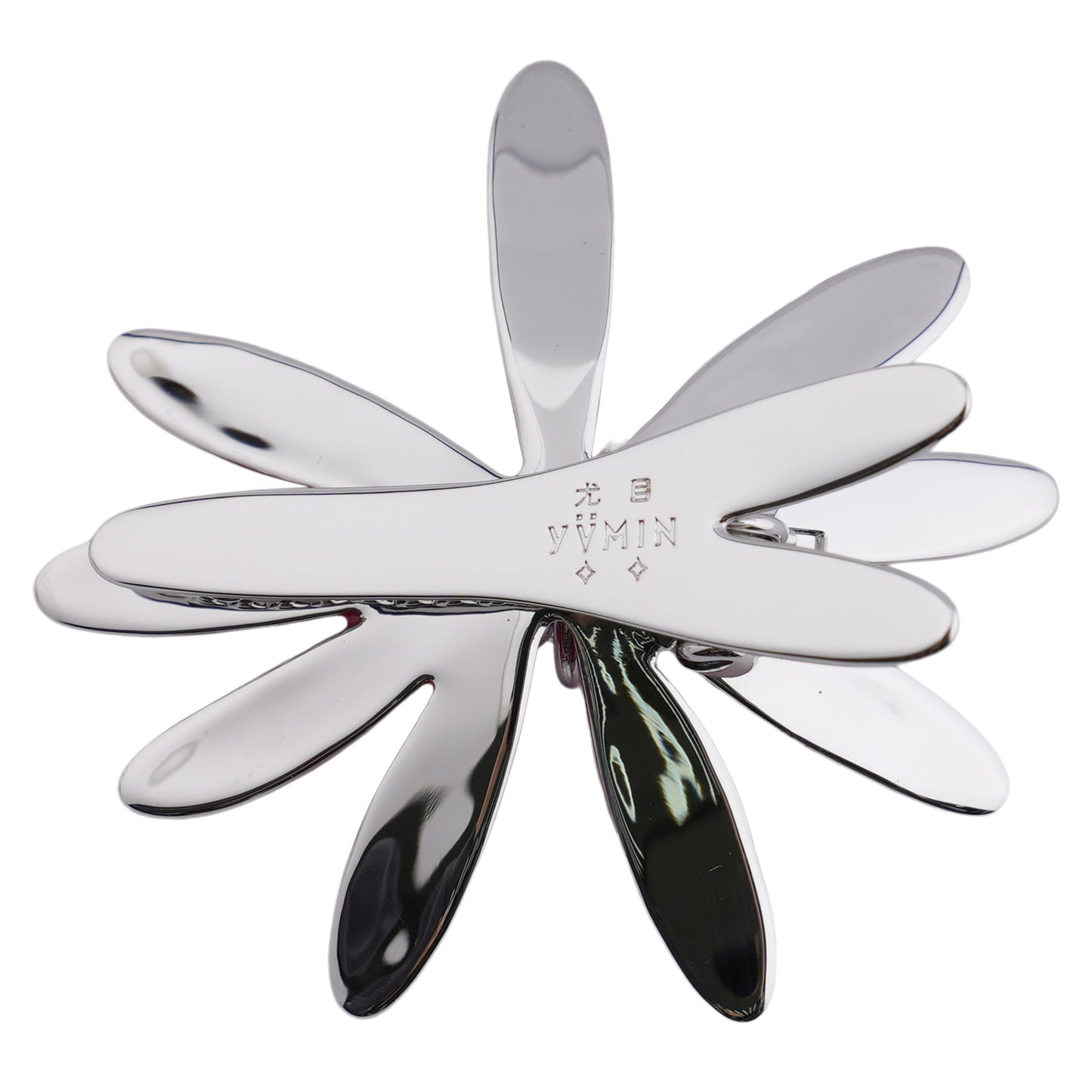 DAISY HAIR PIN / RED