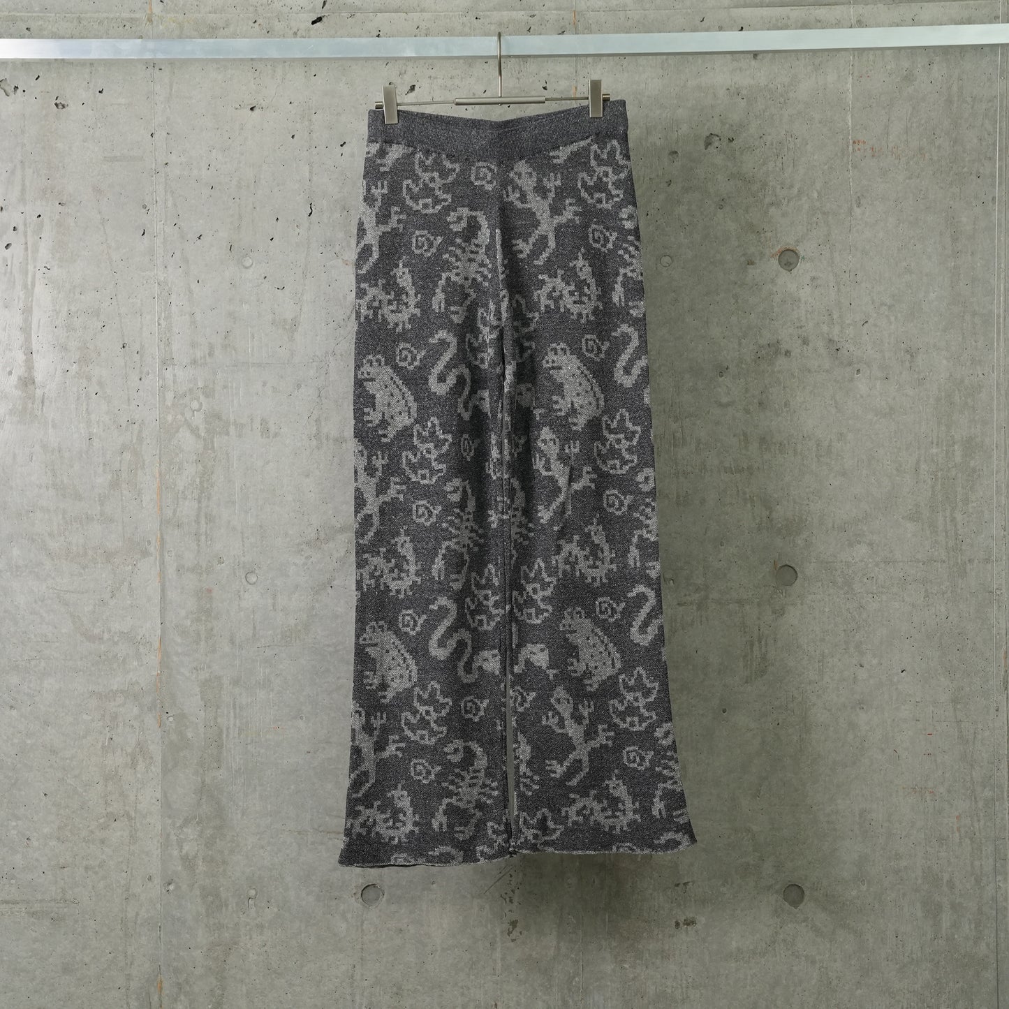 CHARMS EASY PANT / CHARCOAL MELENGE