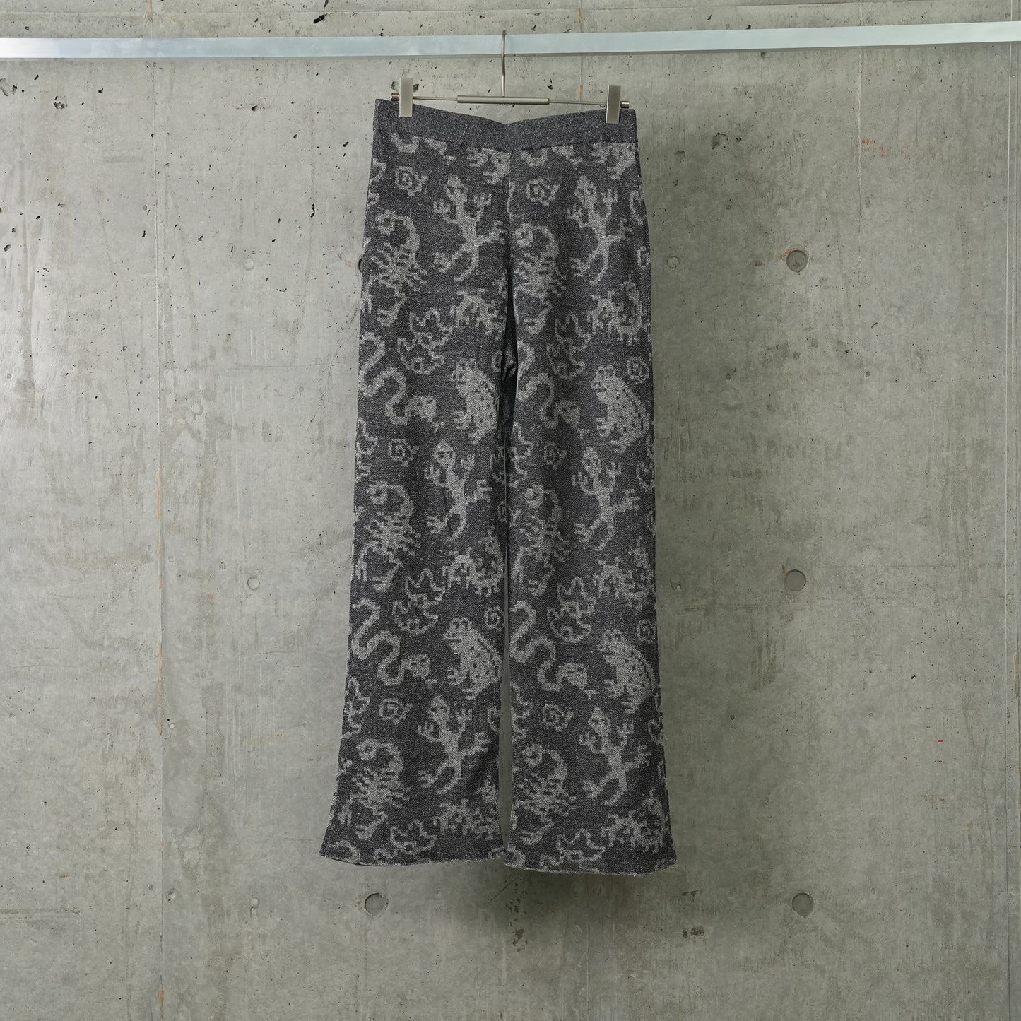 CHARMS EASY PANT / CHARCOAL MELENGE