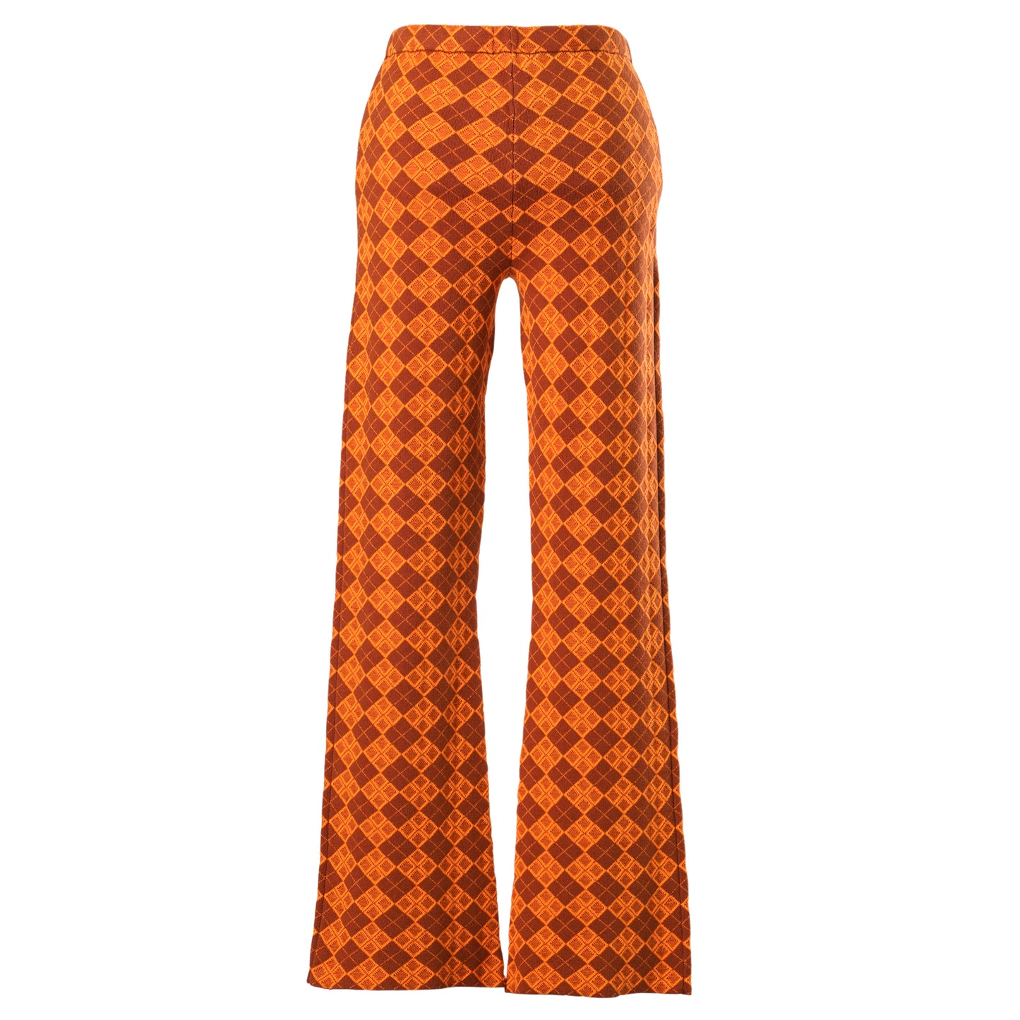 ARGYLE SLIM PANT / ORANGE MULTI