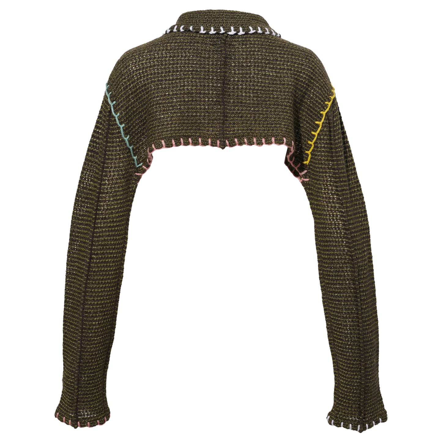 NETTY SHRUG / OLIVE/PORCUPINE