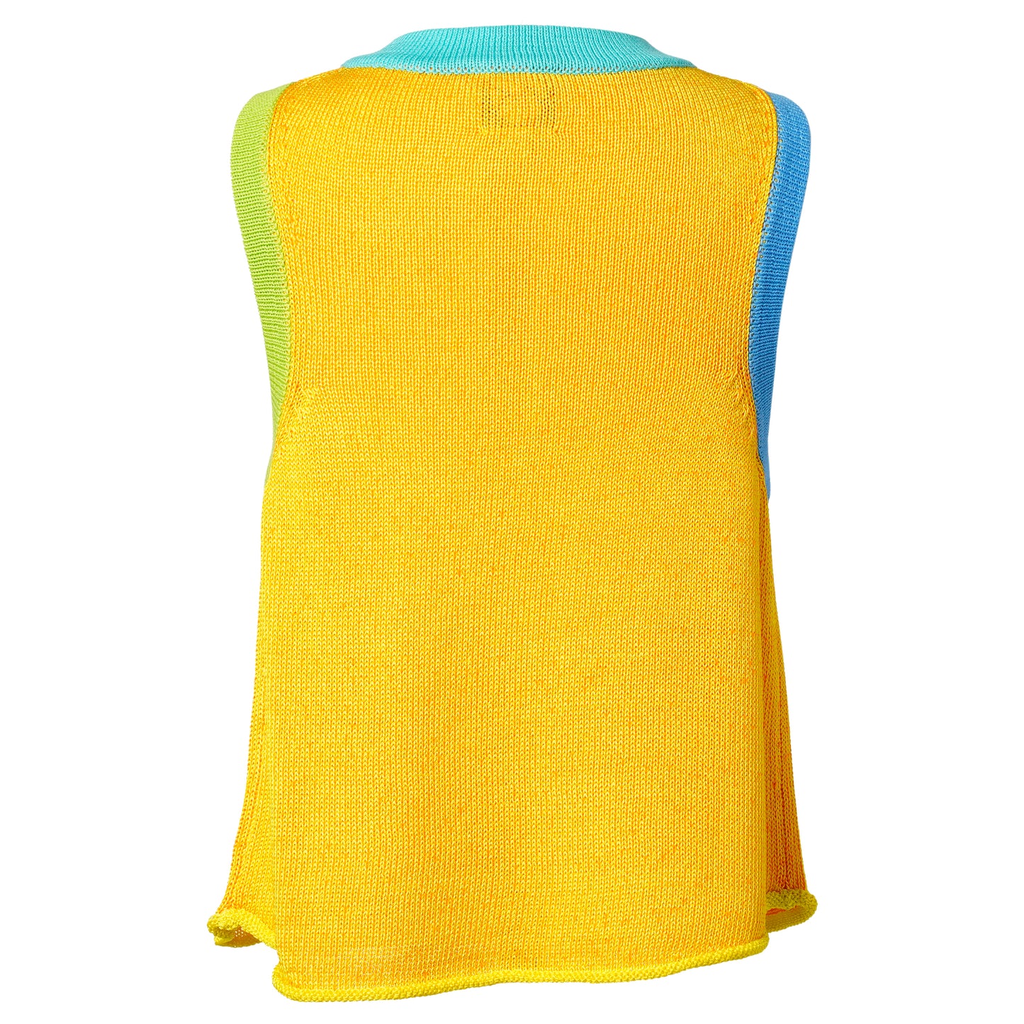 MONSTERA TANK TOP / YELLOW