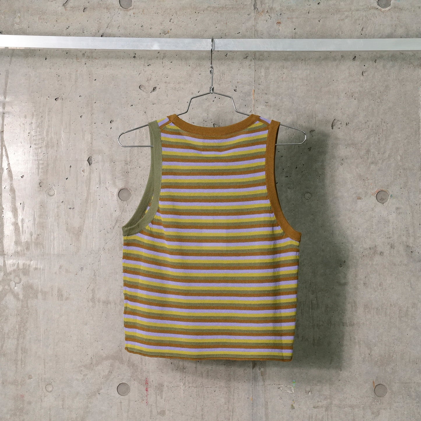 ROMY TANK TOP / ARMY STRIPE