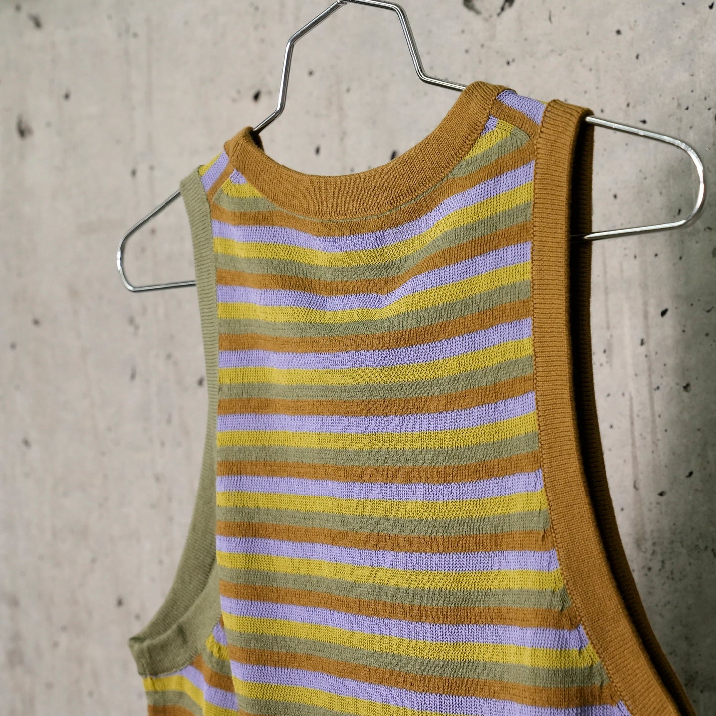 ROMY TANK TOP / ARMY STRIPE