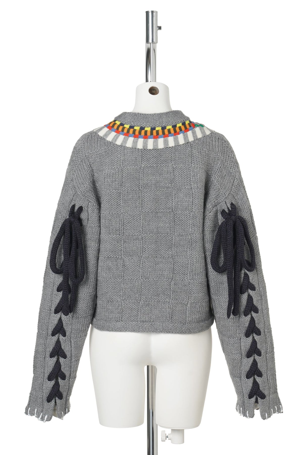 FROSTY VNECK JACKET / GREY