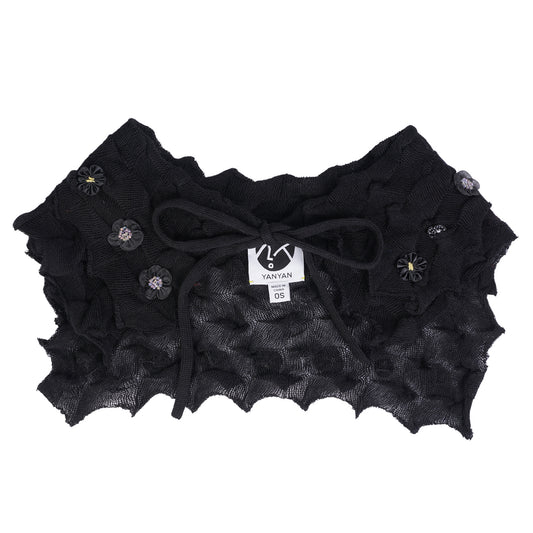 BORLOR SAILOR COLLAR / BLACK