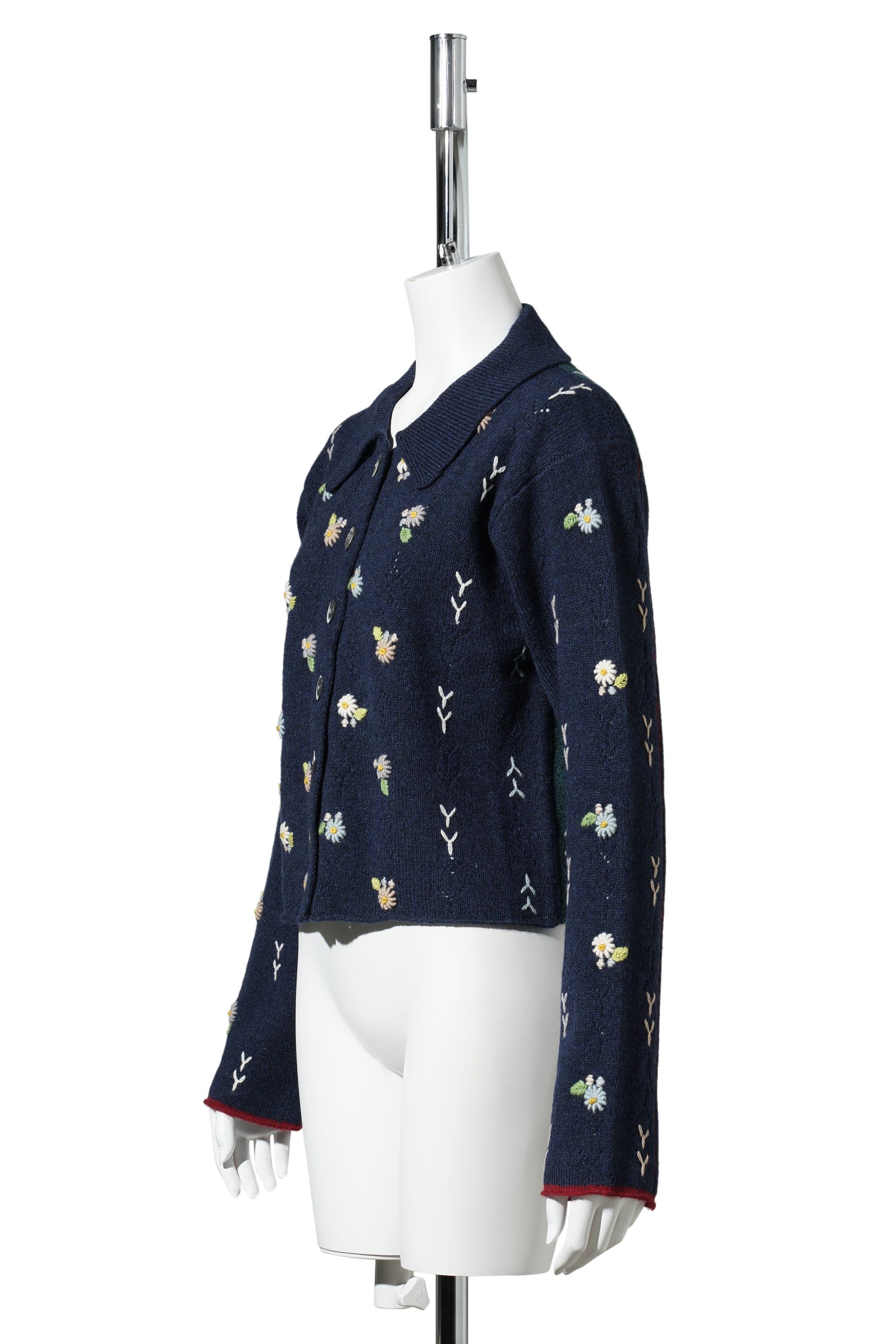 DAISY SHRUNKEN WORK JACKET / NAVY