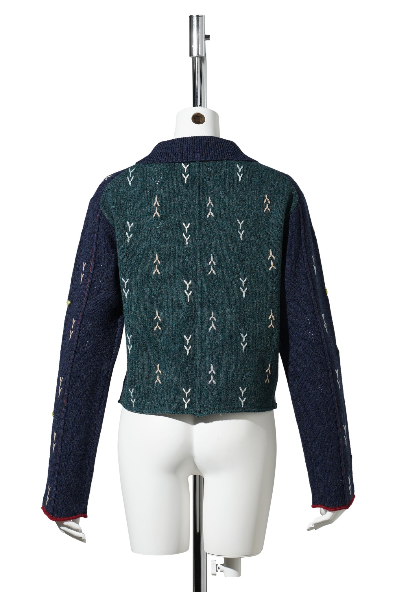 DAISY SHRUNKEN WORK JACKET / NAVY