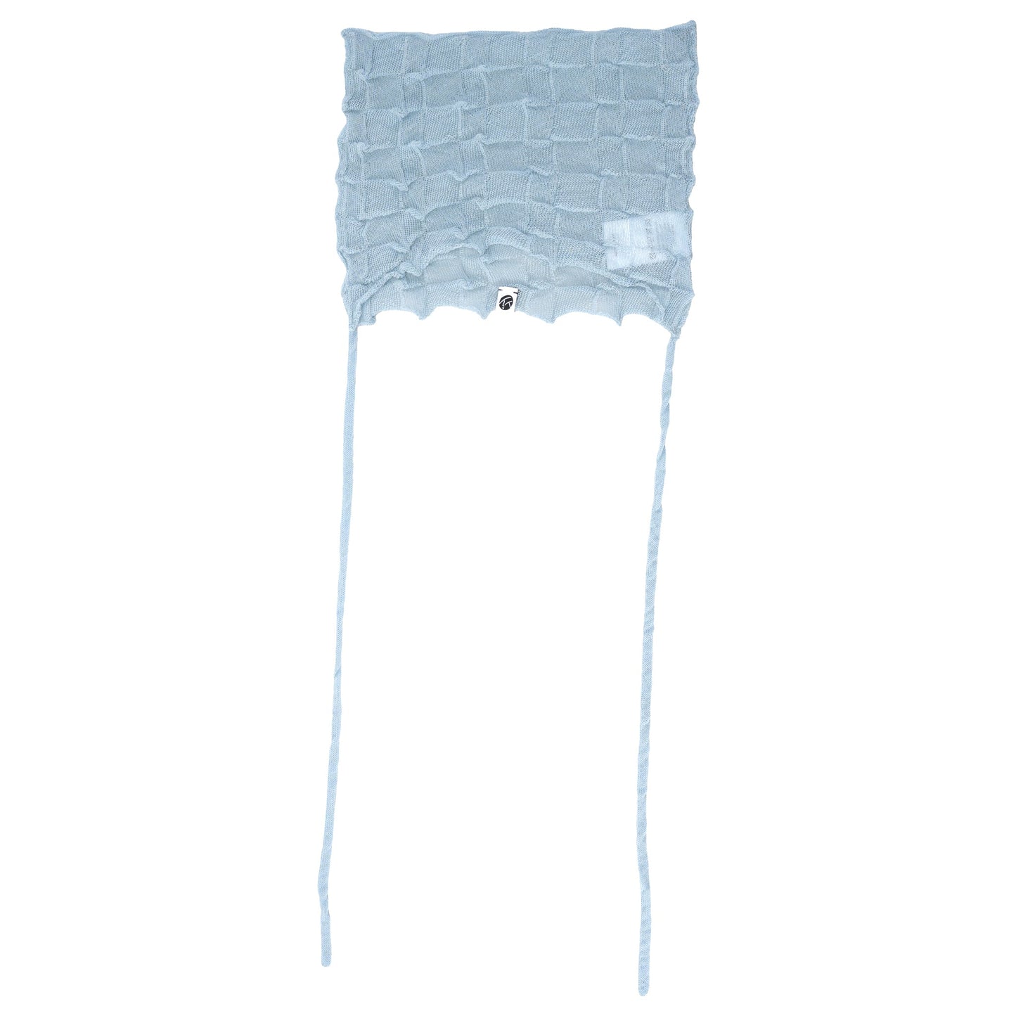 BORLOR MEOW BEANIE WITH STRINGS / SKY