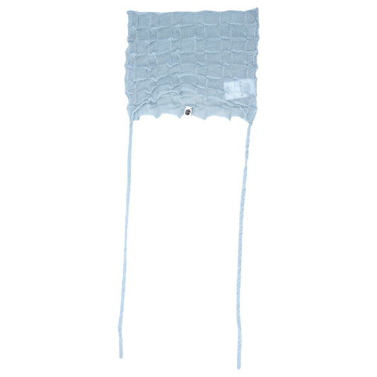 BORLOR MEOW BEANIE WITH STRINGS / SKY