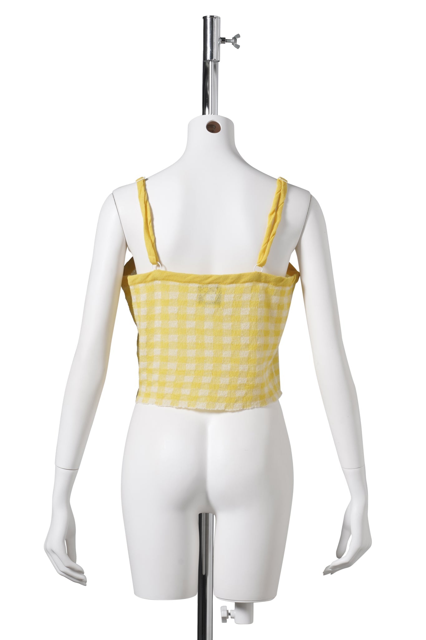 GINGHAM CAMI / YELLOW