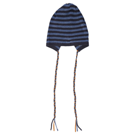 MABO BEANIE (STRIPE) / DENIM/INK