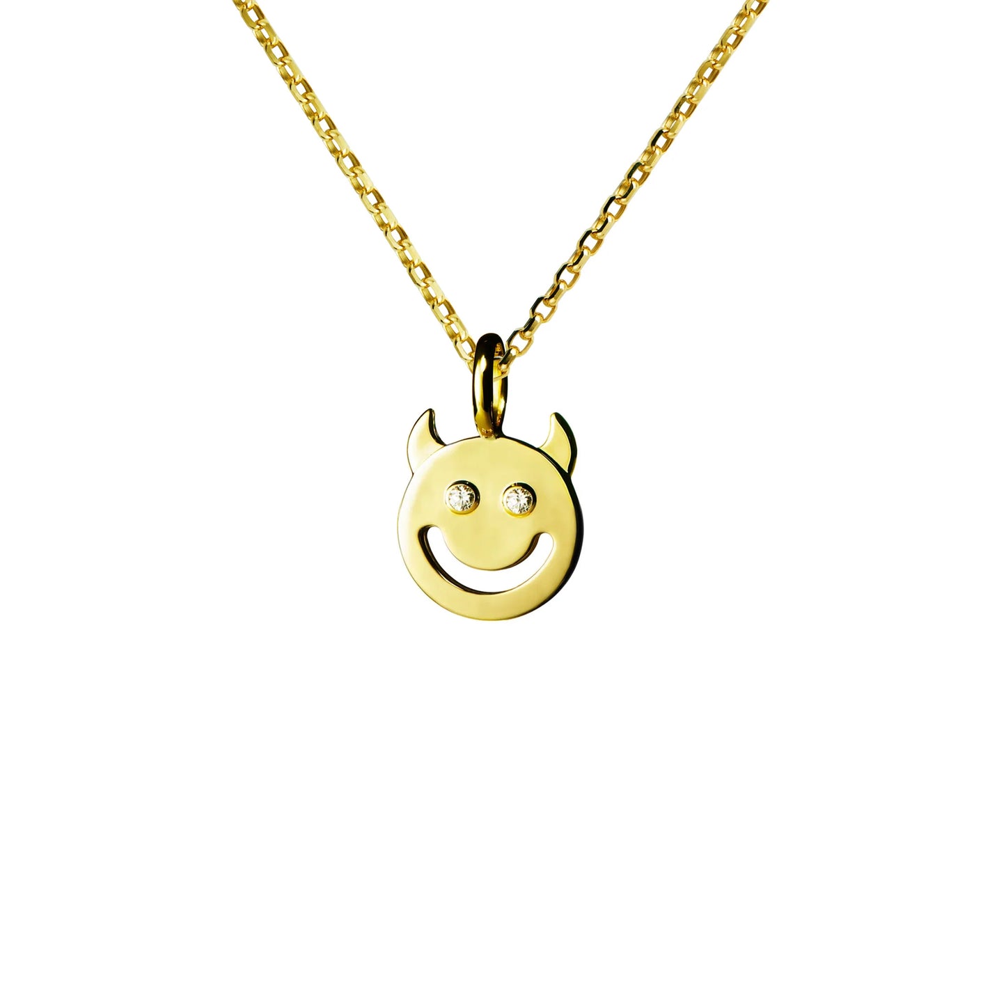 PENDANT SMILE / K18G/DIAMOND