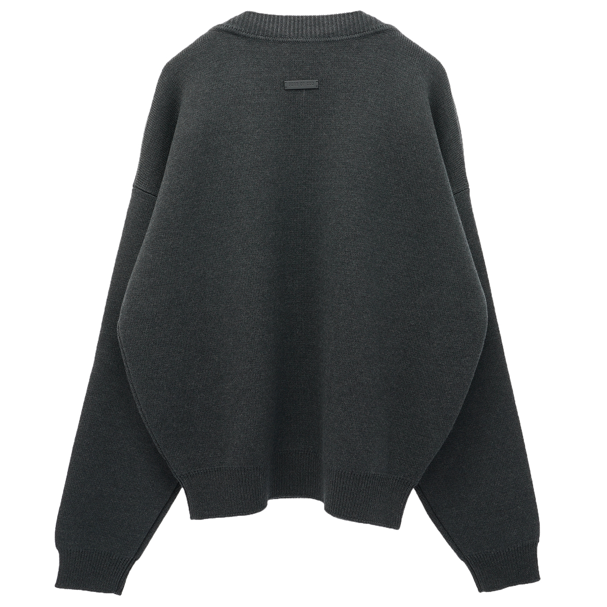 ETERNAL MERINO KNIT CREWNECK / 969:BLACK HEATHER