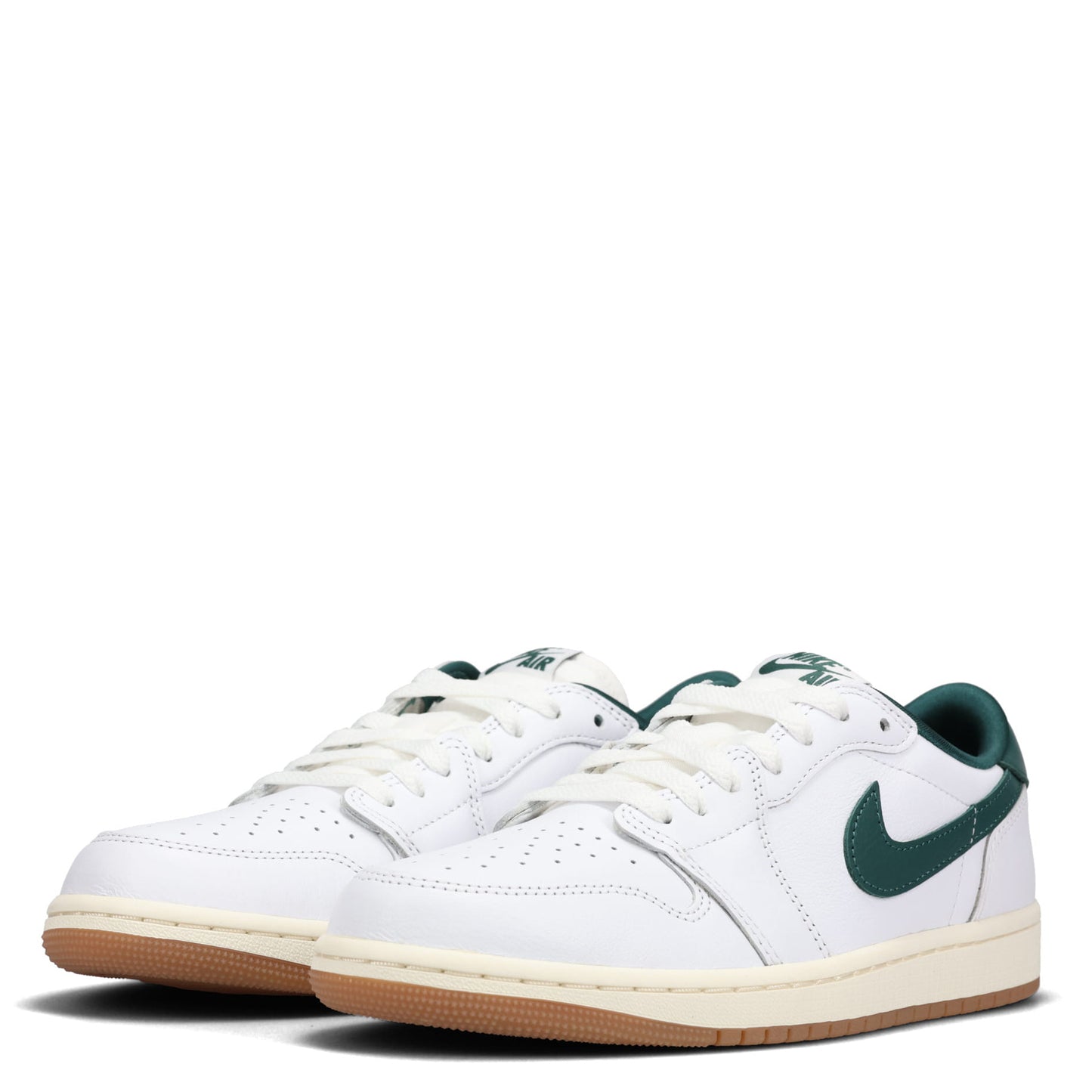 WMNS AIR JORDAN 1 RETRO LOW OG / 133:WHITE/OXIDIZED GREEN-SAIL