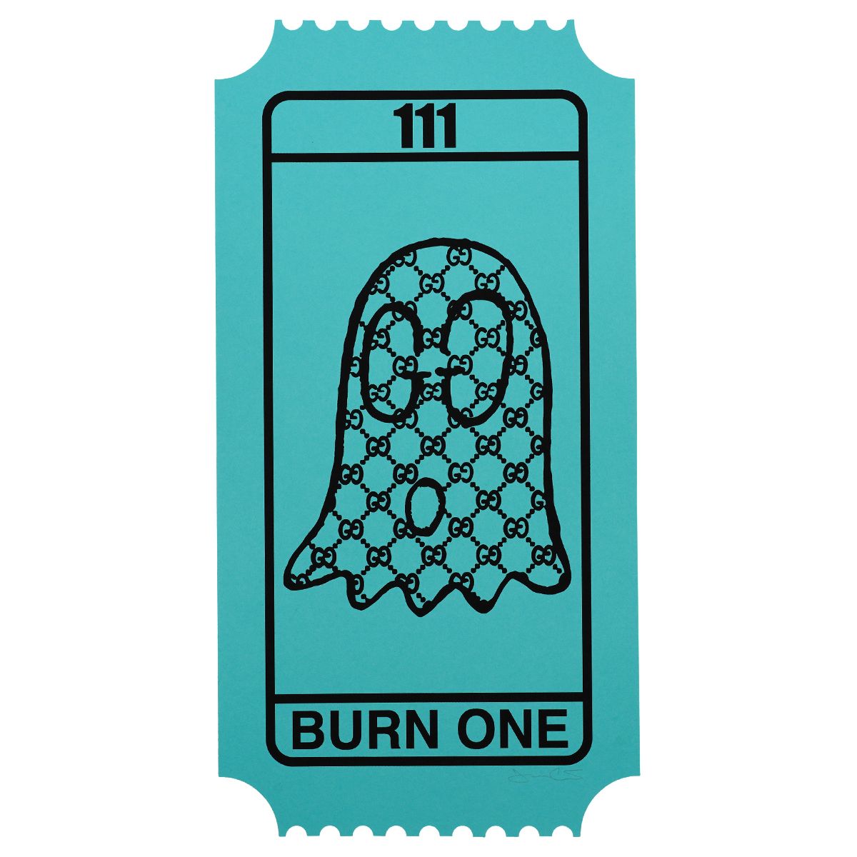 BURN TICKET / BLUE