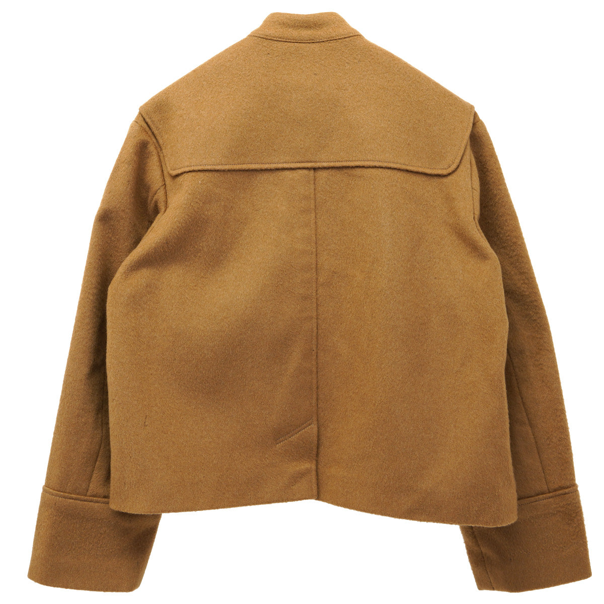 SHORT DUFFLE COAT / CAMEL