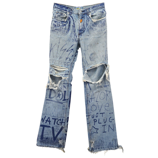 GRAFFITI JEANS / INDIGO