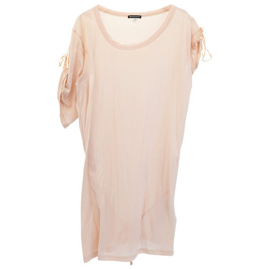 ASYMMETRY LONG TOP / PINK