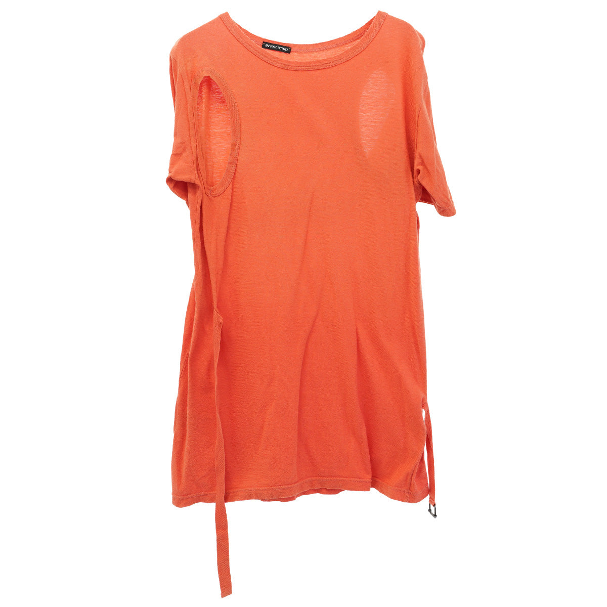 STRAP T-SHIRT / ORANGE