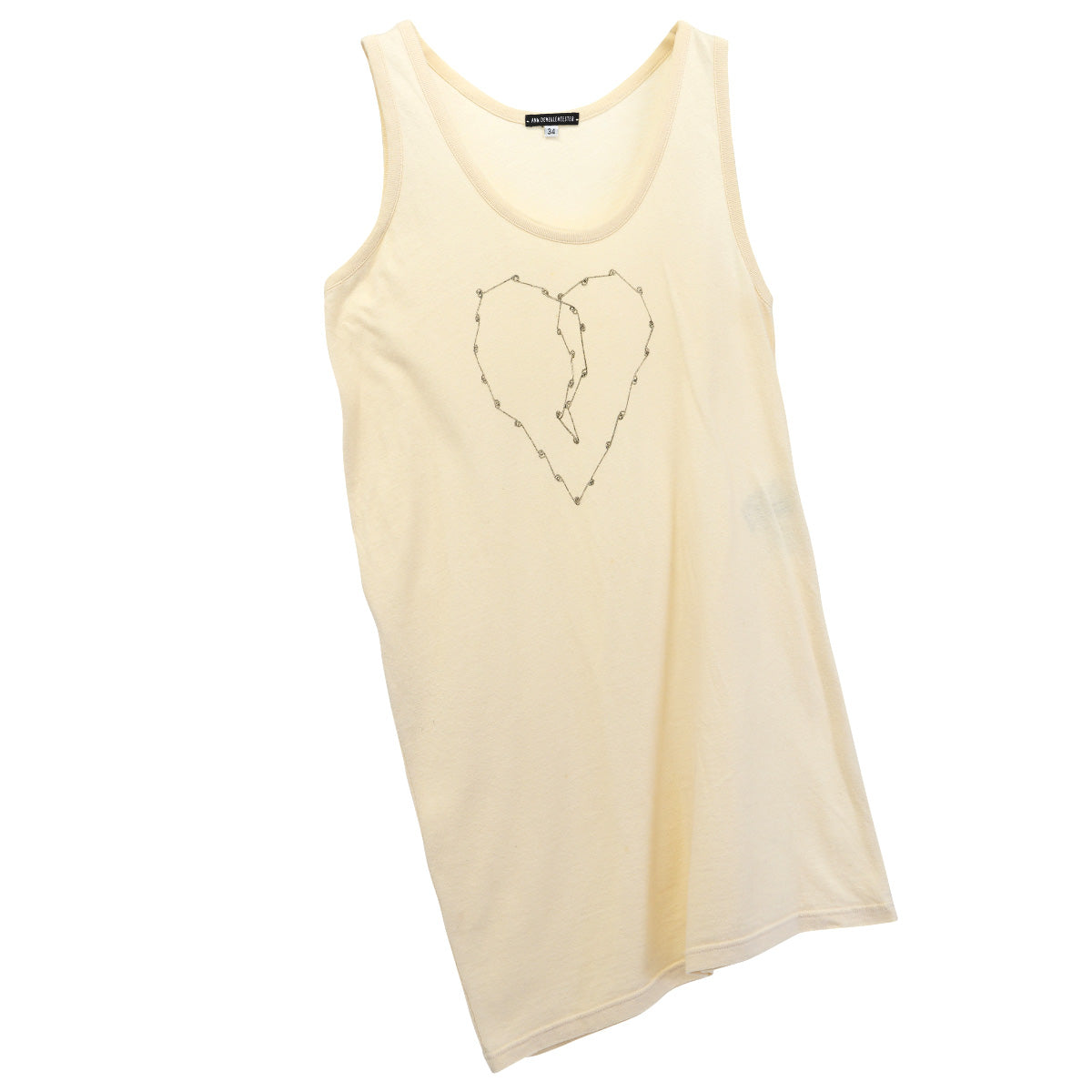 LONG TANK TOP / CREAM