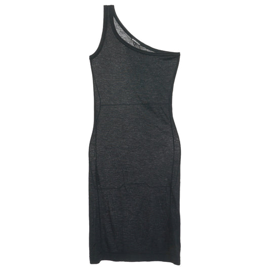 ONE SHOULDER DRESS / BLACK