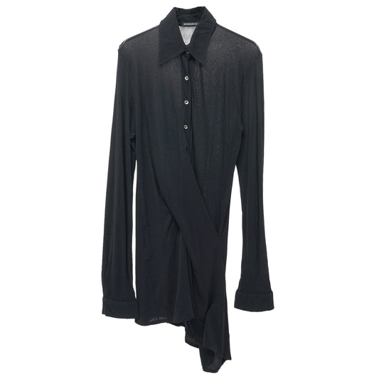 SHIRT DRESS / BLACK