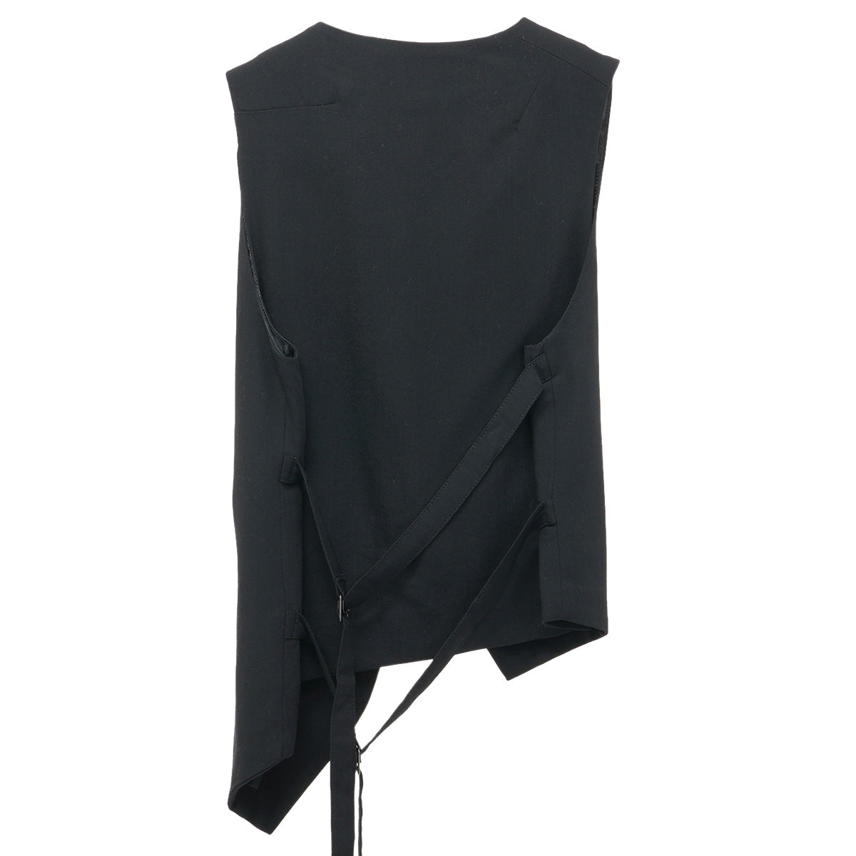 ASYMMETRY VEST / BLACK