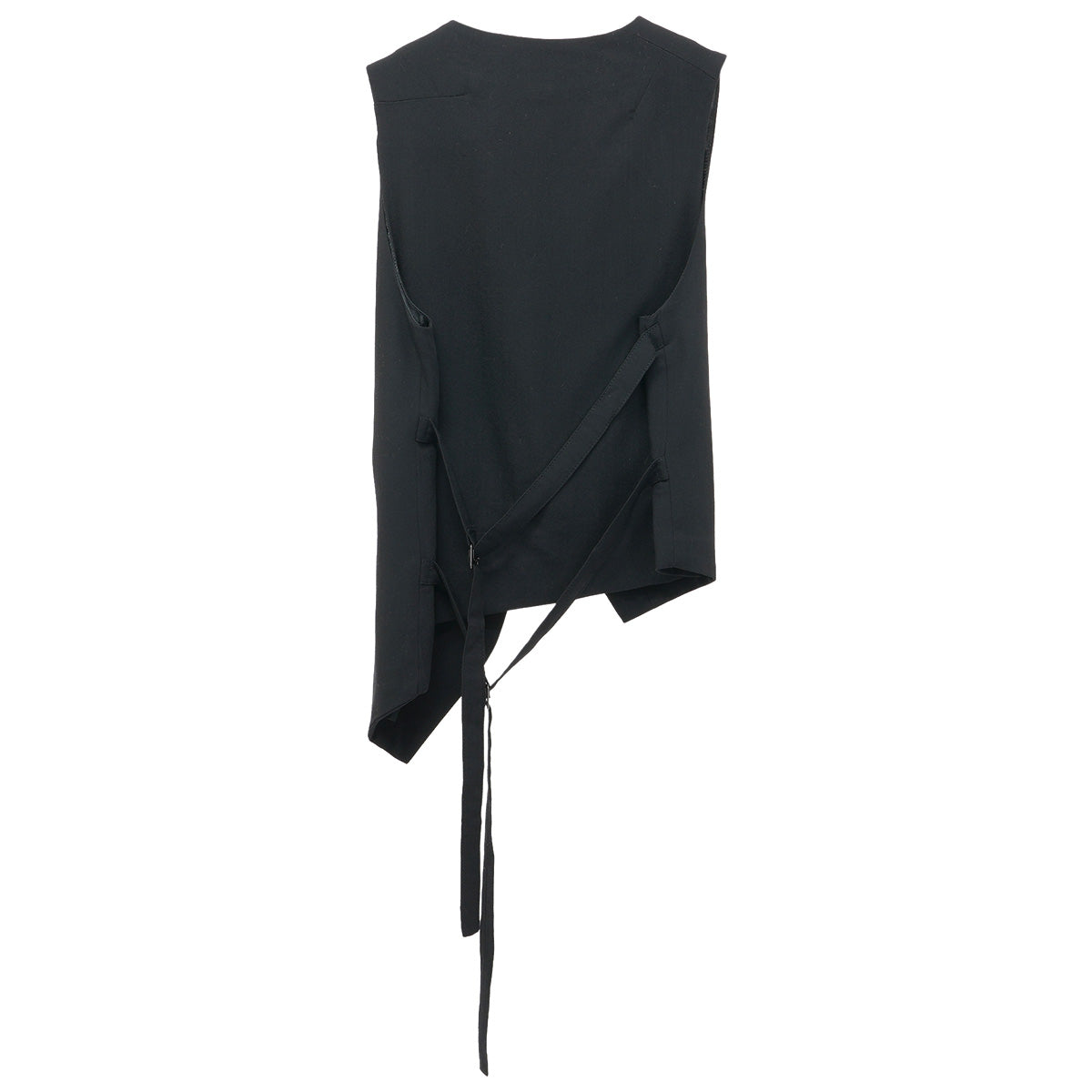 ASYMMETRY VEST / BLACK