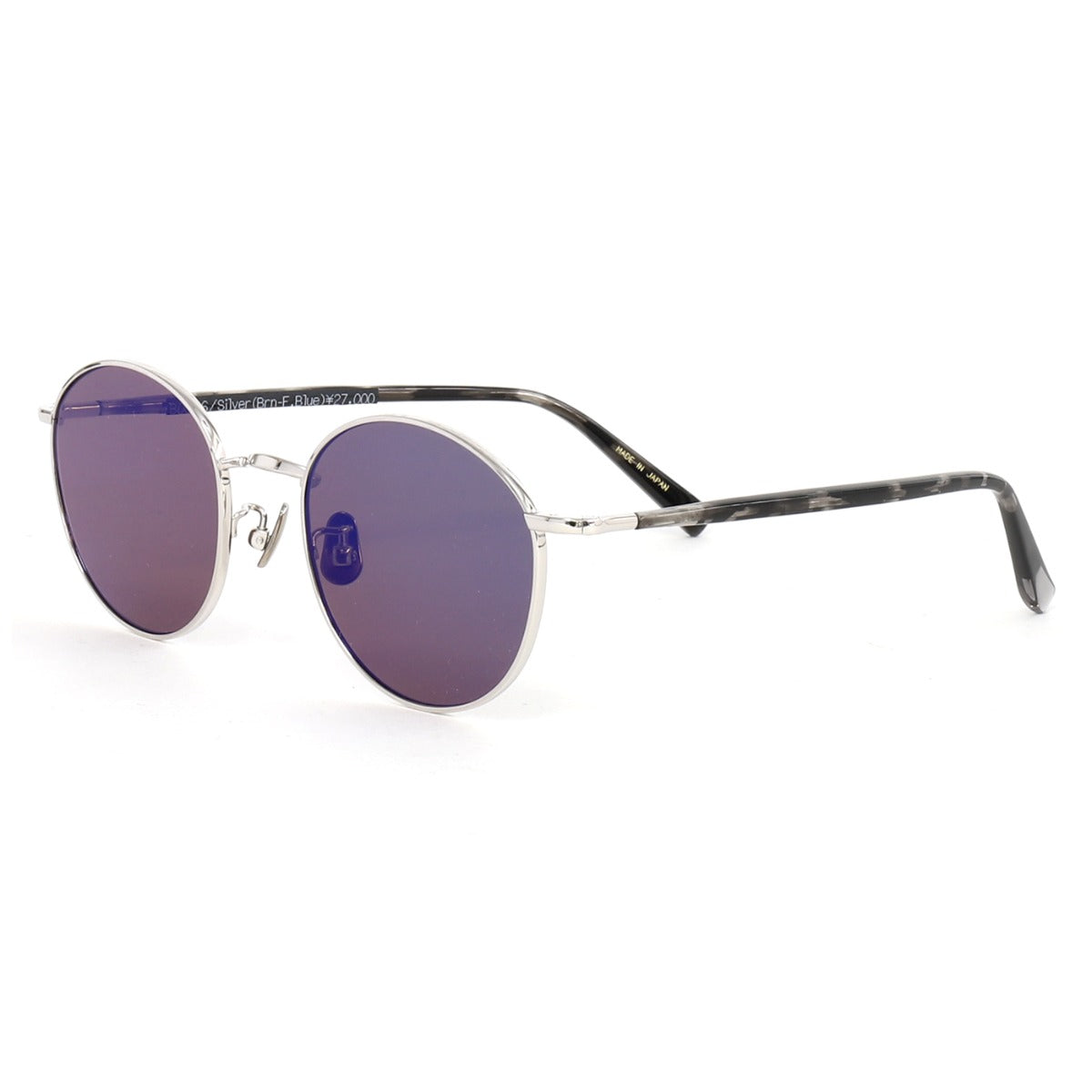 B0016 (BRN-F.BLUE LENS) / SILVER(BRN-F.BLUE)