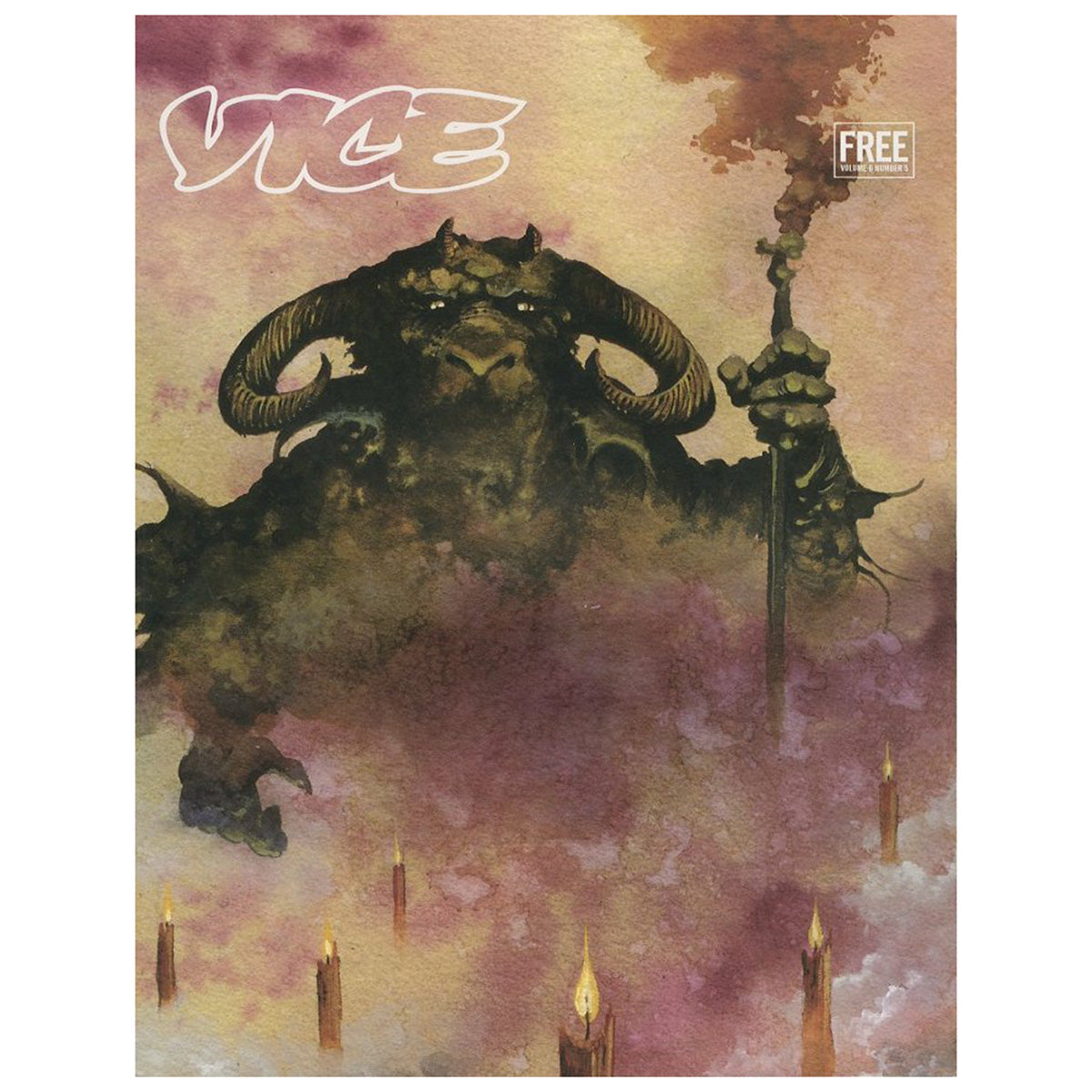 VICE MAGAZINE VOLUME 6 NUMBER 5 NOVEMBER 2009 THE GOAT DEMON ISSUE